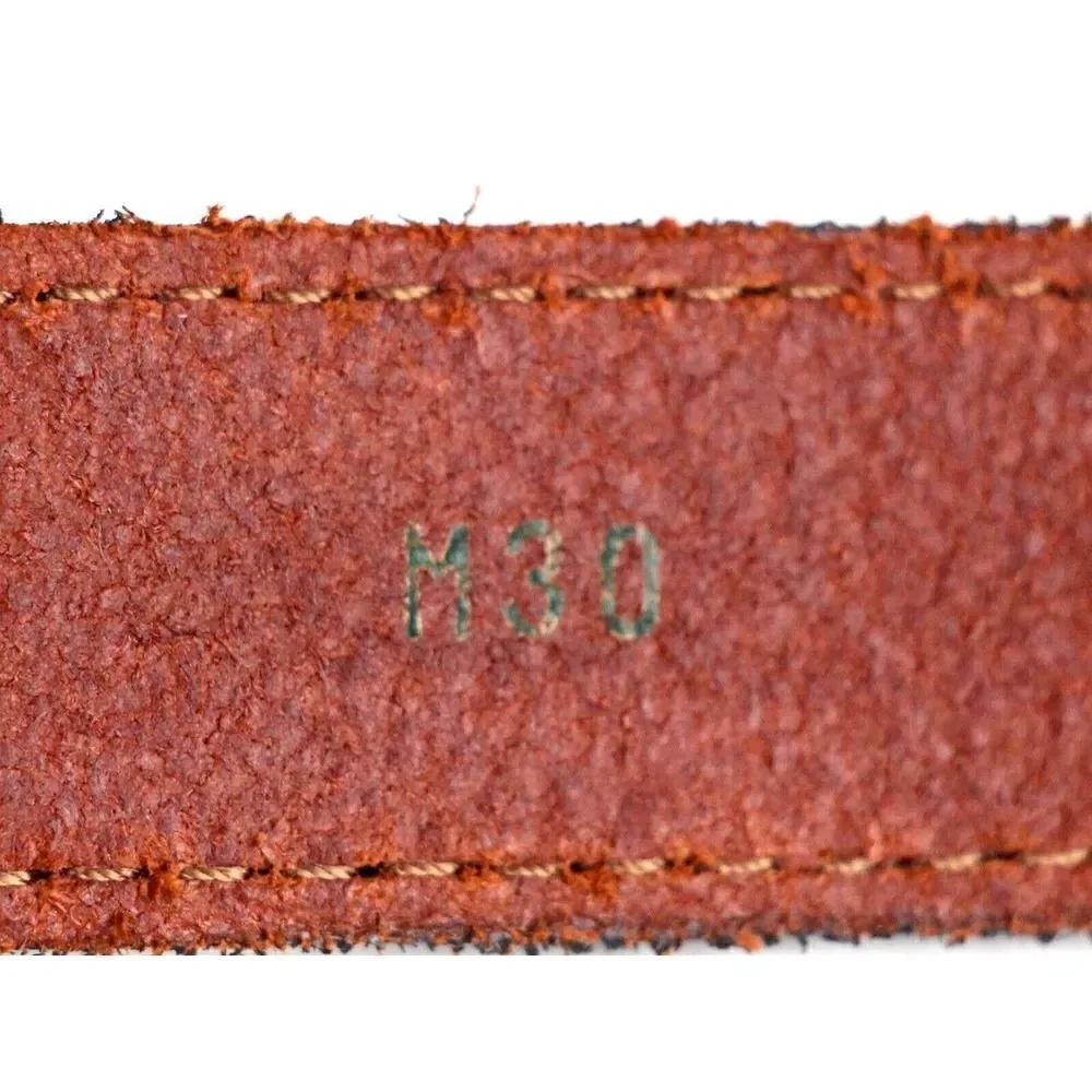 BRAIDED BROWN GENUINE LEATHER 1